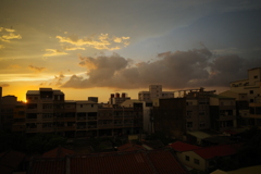 夕暮れ