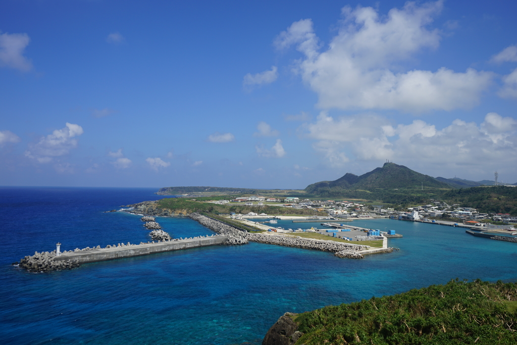 碧い海、蒼い空