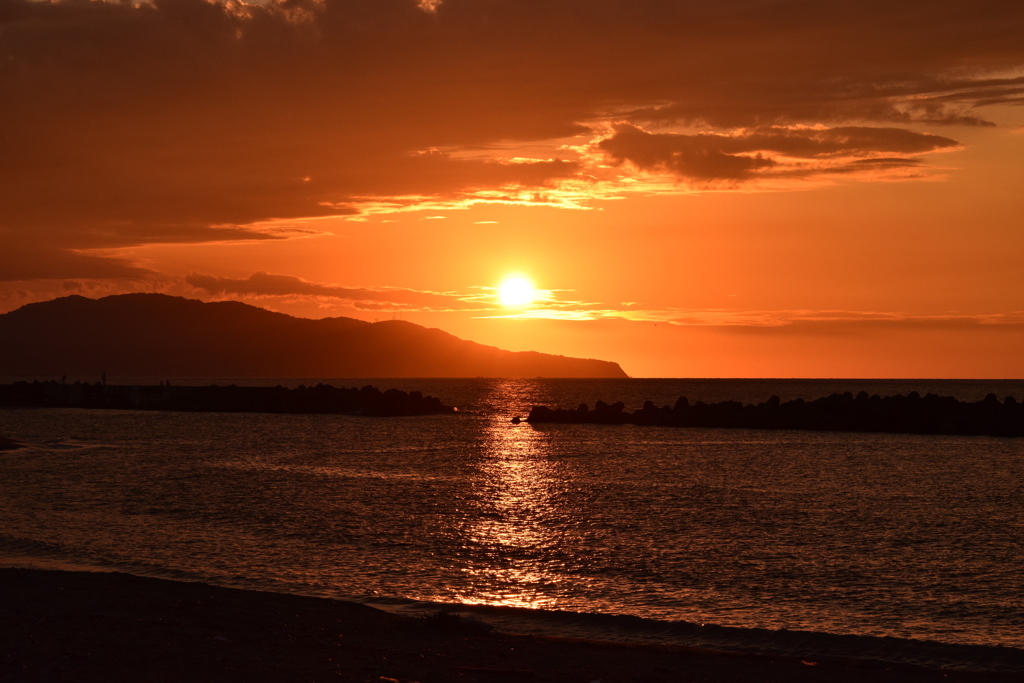 夕陽
