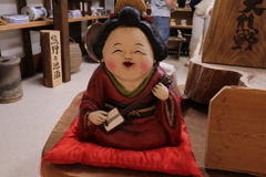 お土産屋さんでパチリ！