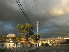 異様な雲