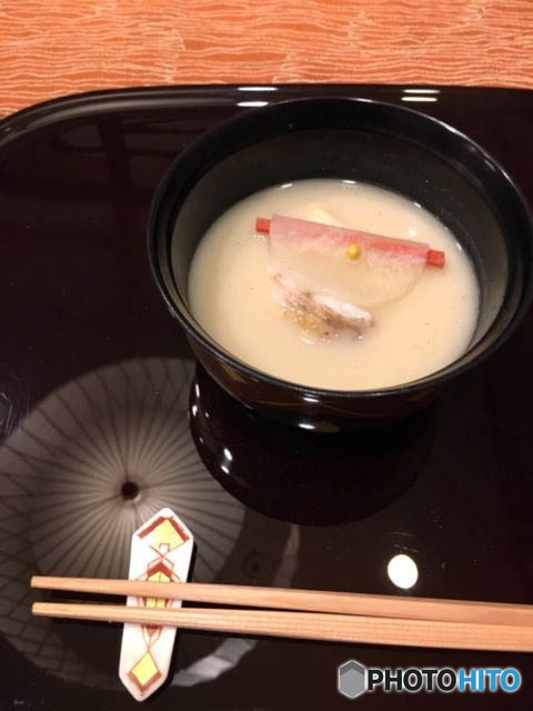 白味噌丸餅雑煮