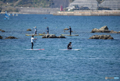 SUPの練習