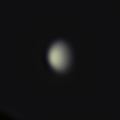 今朝の金星