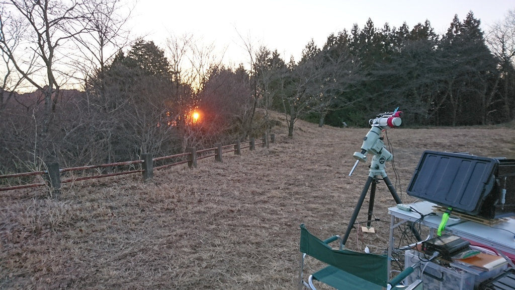 一夜明けて