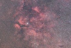 はくちょう座γ星（サドル）周辺