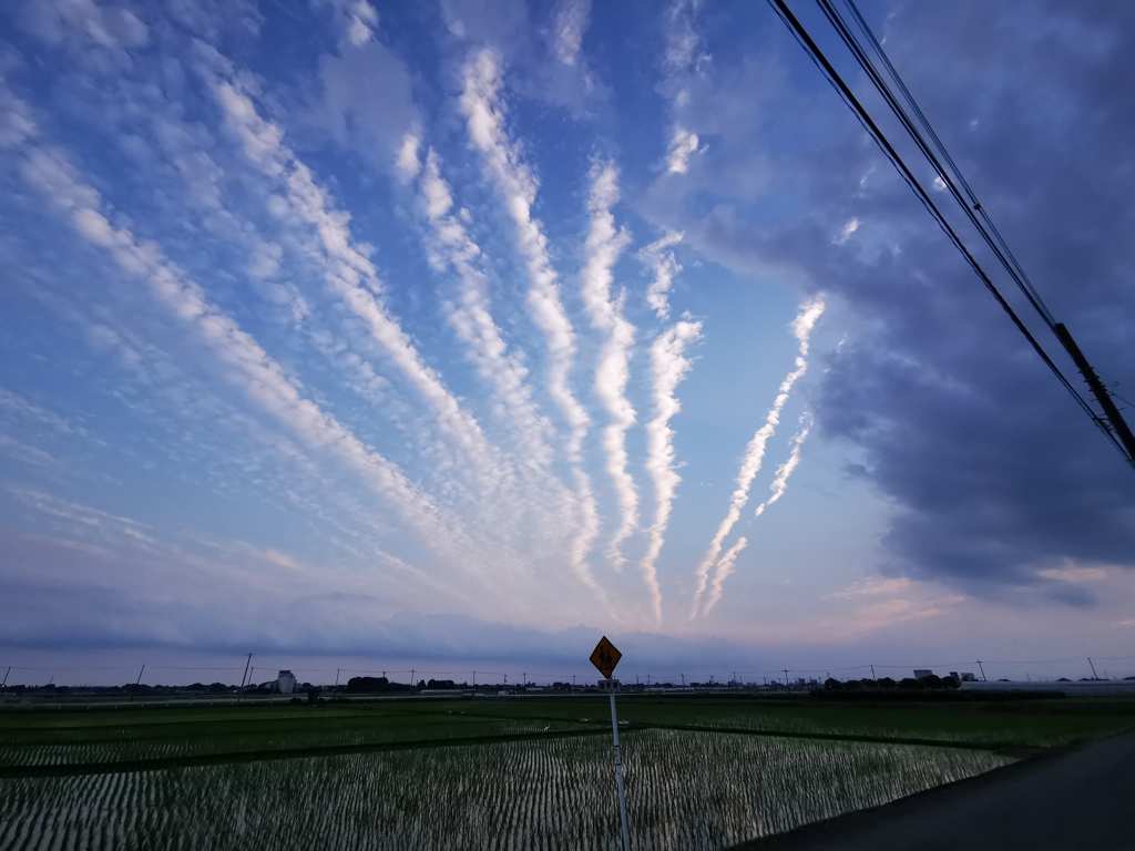 夏至の夕暮れ