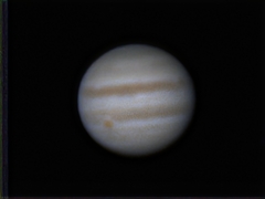 9月28日明け方の木星