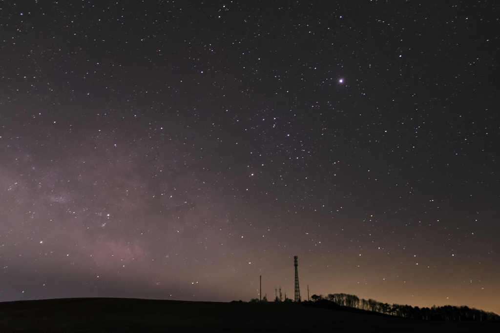 木星・さそり座・火星・土星、そして天の川