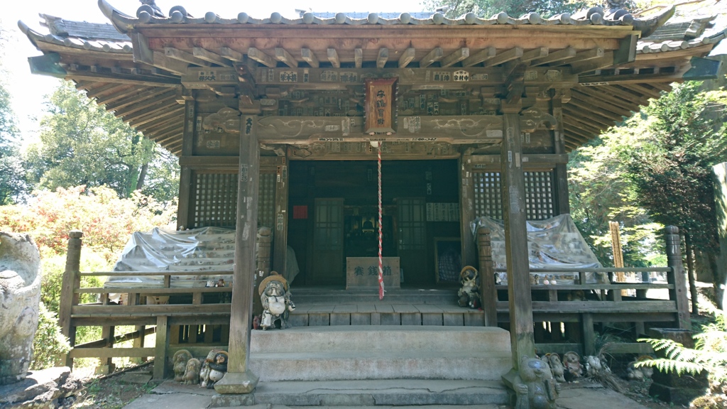 茂林寺の境内