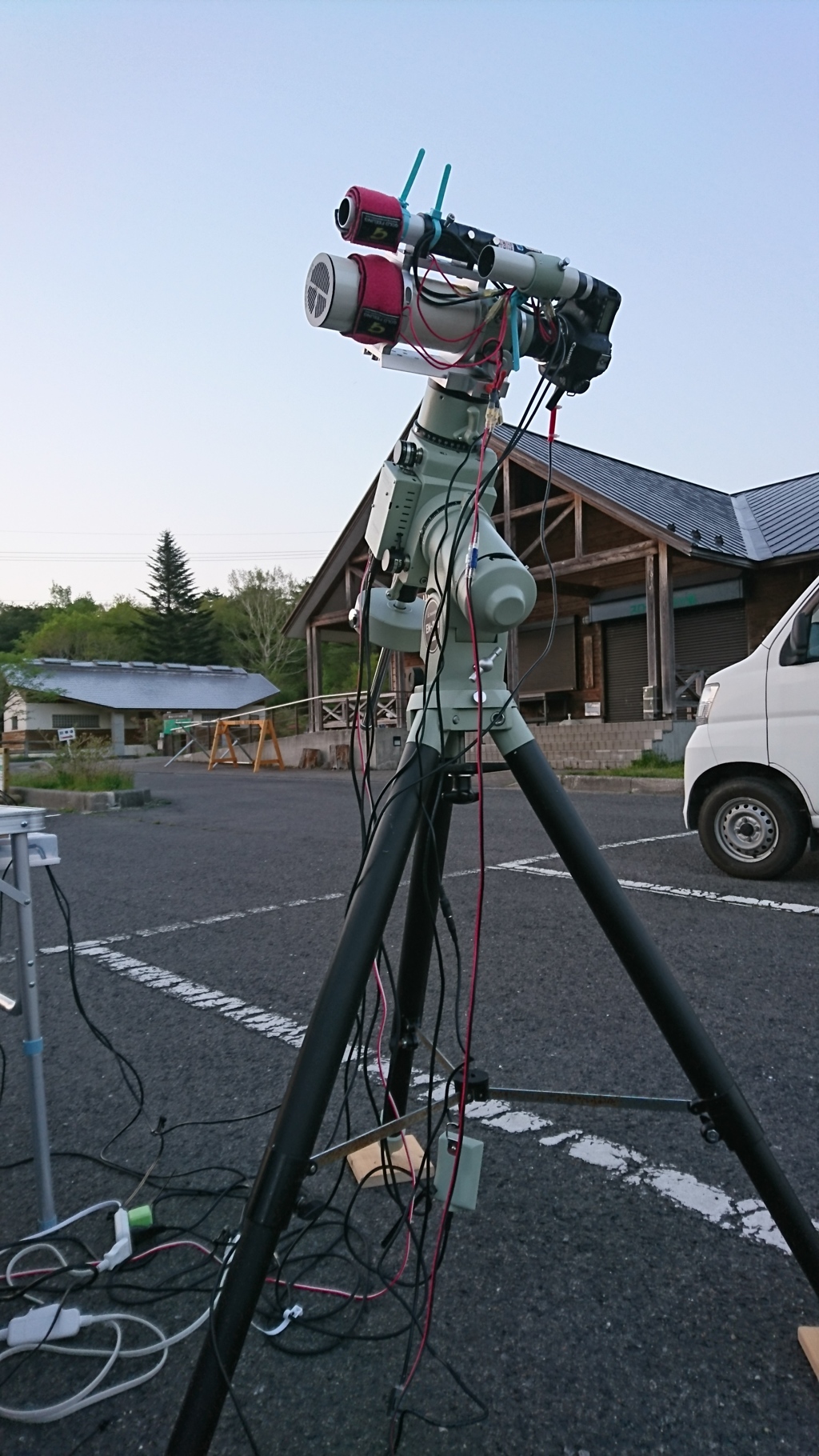 今回の撮影風景
