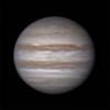 10月14日明け方の木星