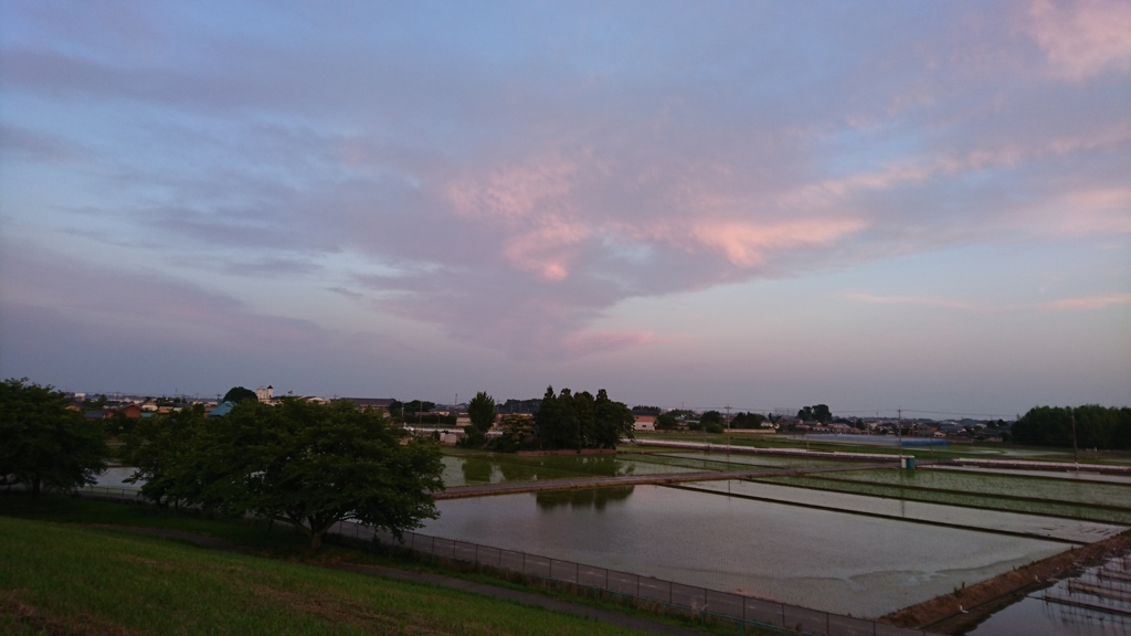 ドラマチックな夕空④