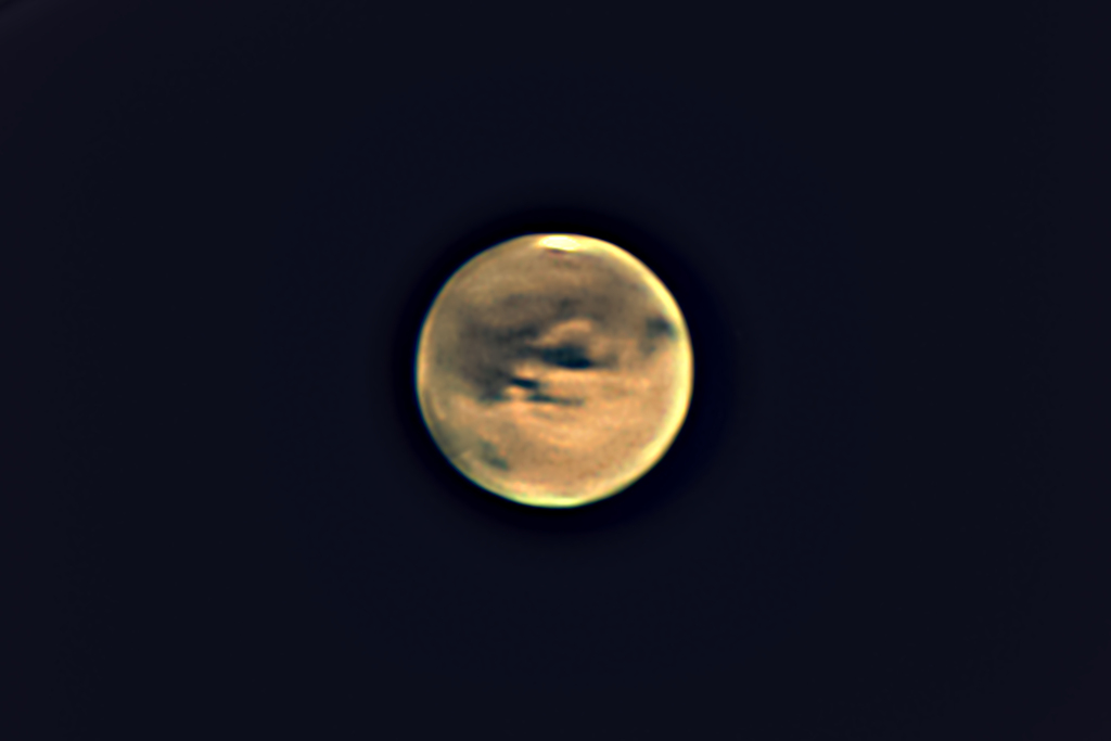 10月13日未明の火星