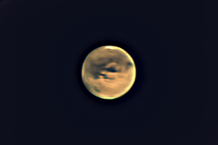 10月13日未明の火星