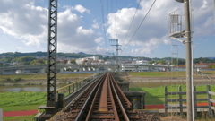 跨線橋on線路on大和川