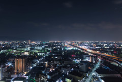 大阪の夜景
