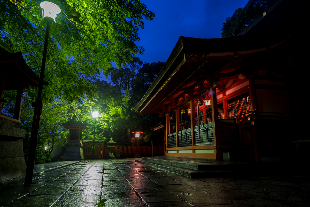 雨上がり