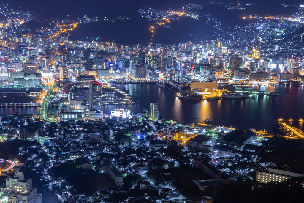 長崎　稲佐山からの夜景