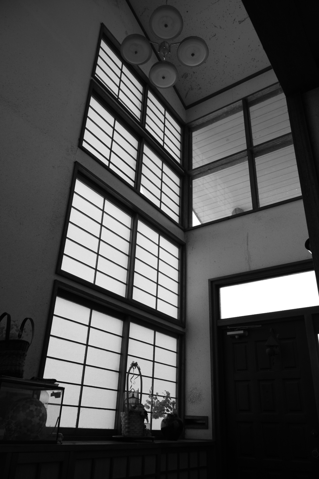 吹き抜けのある家