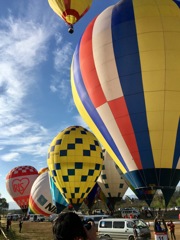青空にバルーンは最高に似合う(^-^)