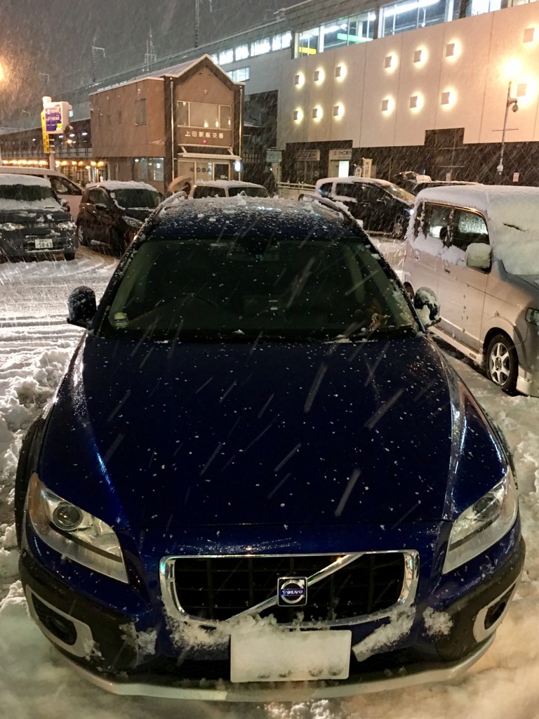 愛車ボルボXC70ちゃん大活躍な夜