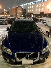 愛車ボルボXC70ちゃん大活躍な夜
