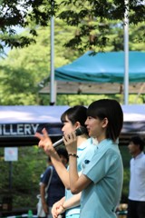 珍しく女性の方