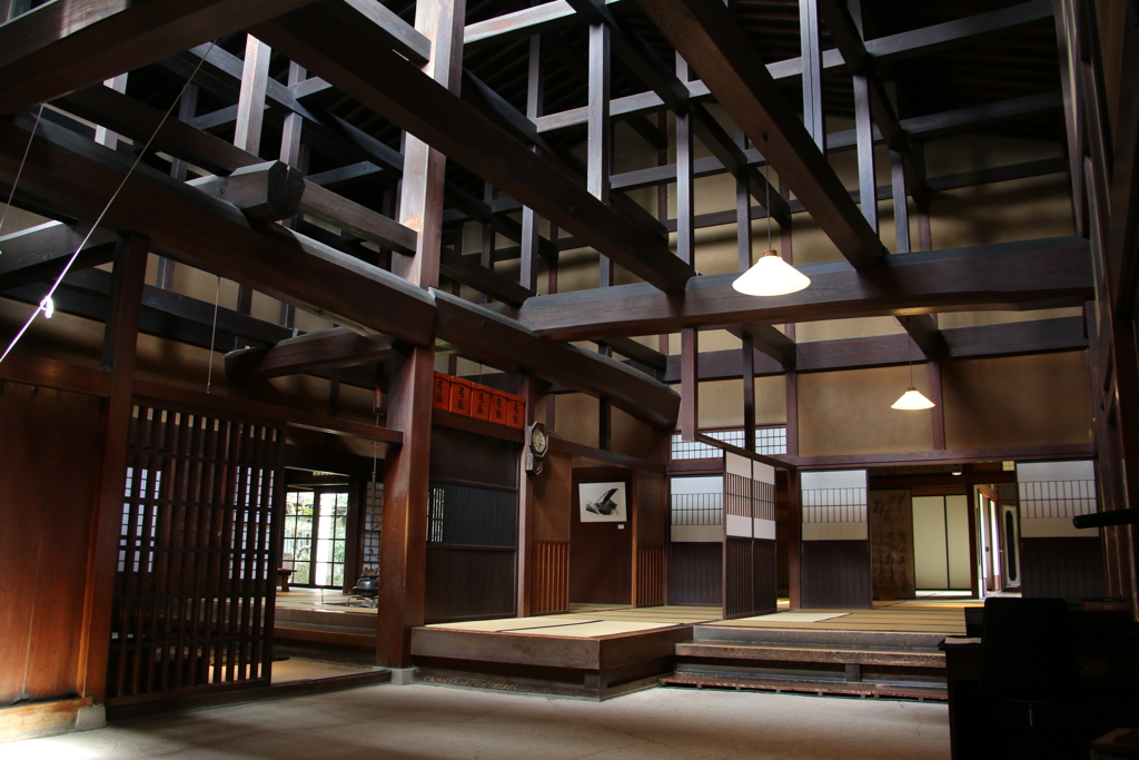 去年の六月、飛騨高山にて