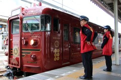 珍しく女性の方