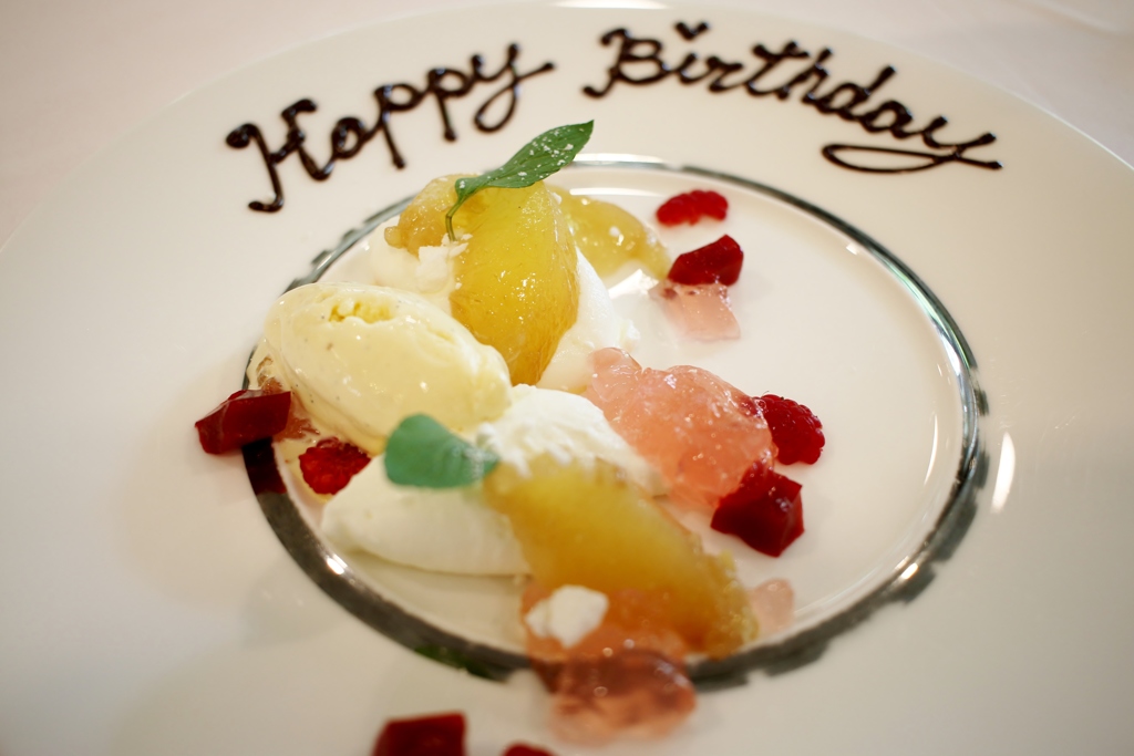半夏生　日曜日　誕生日のランチ