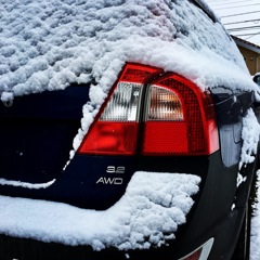 サラサラ雪