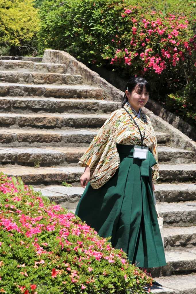 珍しく女性の方