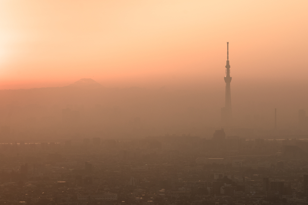 夕霞