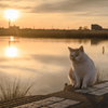 穏やかな夕暮れ