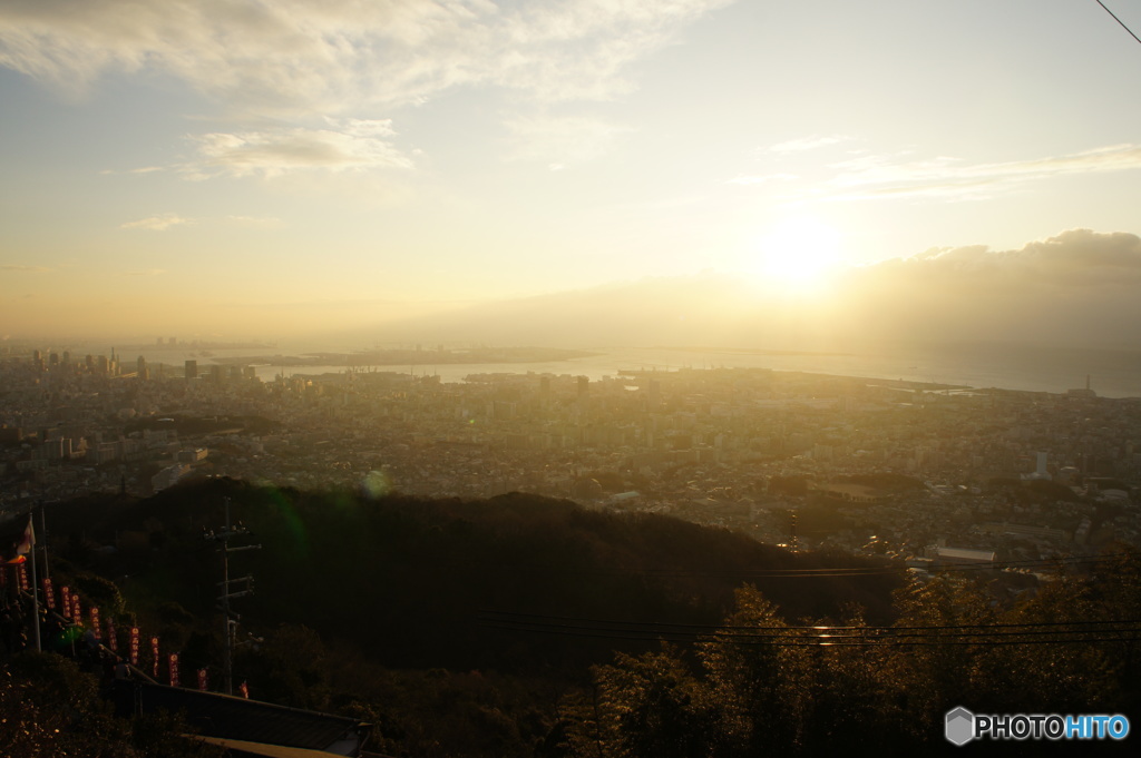 高取山の初日の出