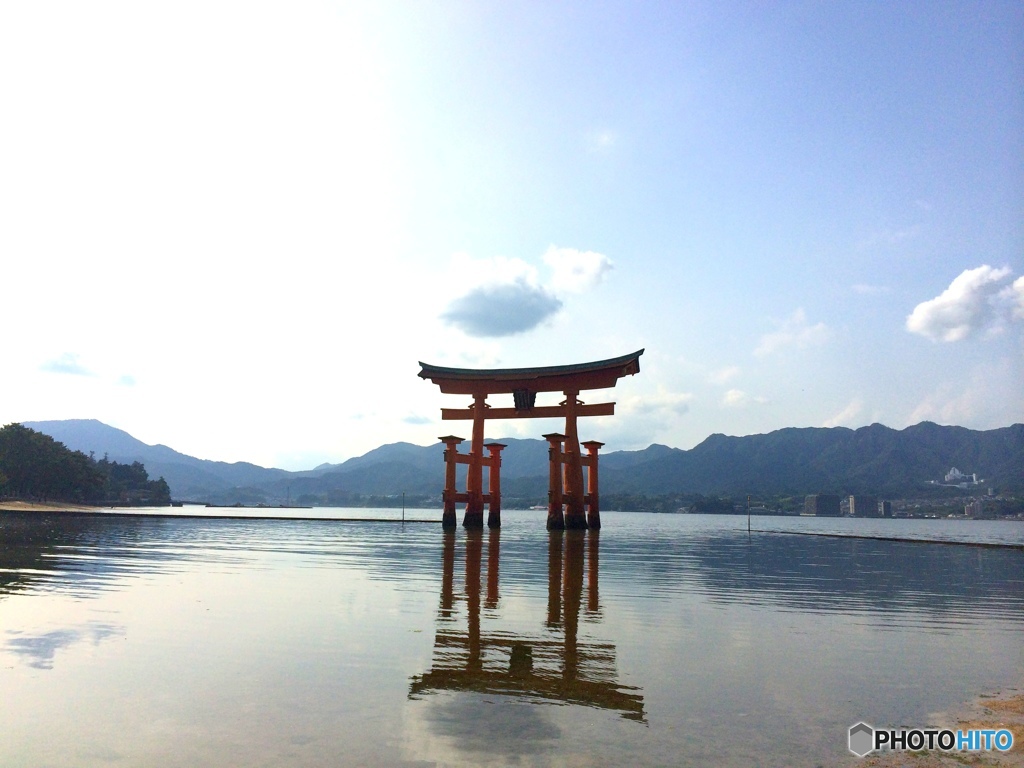 逆さ鳥居 By れいへる Id 写真共有サイト Photohito