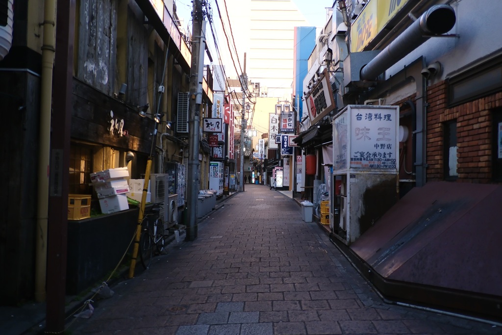 中野サンモール周辺