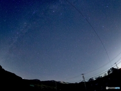 The Big Dipper on the Mt. Asama