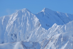 鹿島槍北壁