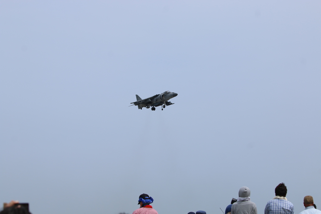 ハリアー機動飛行よりホバリング