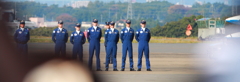 ブルーインパルス　隊員勇姿