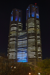 都庁 in Blue