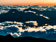 焼山と火打山