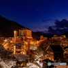 温泉宿の夜景