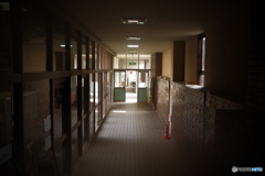 学校の玄関