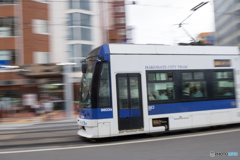 路面電車疾走