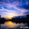 夕日