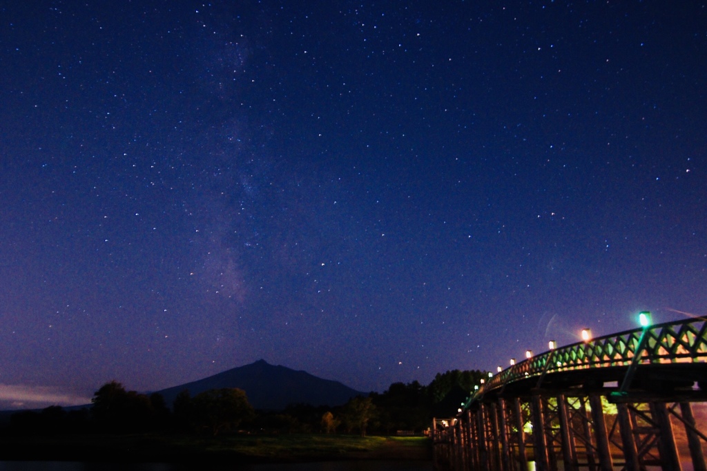 鶴の舞橋･星空