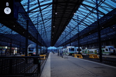 ヘルシンキ中央駅ホーム